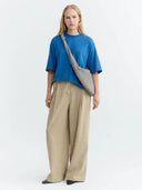 Blauw t-shirt hemp lena