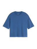 Blauw t-shirt hemp lena