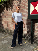 Blauwe pantalon molly