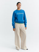 Blauwe sweater bonnie coast