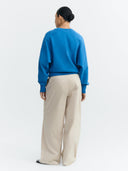 Blauwe sweater bonnie coast