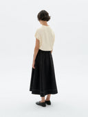 Creme t-shirt met embroidery volta