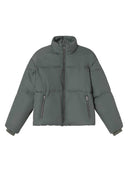Groene puffer jas gemma