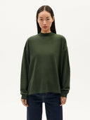 Groene sweater green thick hemp freire