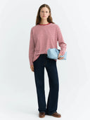 Rood gestreepte longsleeve emily
