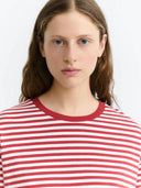 Rood gestreepte longsleeve emily
