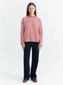 Rood gestreepte longsleeve emily