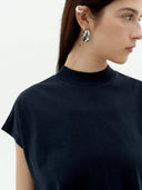 Donkerblauw t-shirt volta