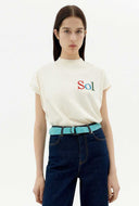 Offwhite t-shirt sun type volta