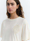 T-shirt met schelp lucia