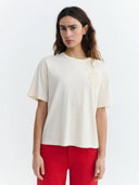 T-shirt met schelp lucia