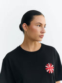 Zwart t-shirt sunny lucia