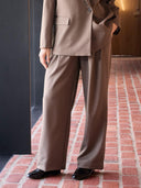 Grijs bruine pantalon tddevin