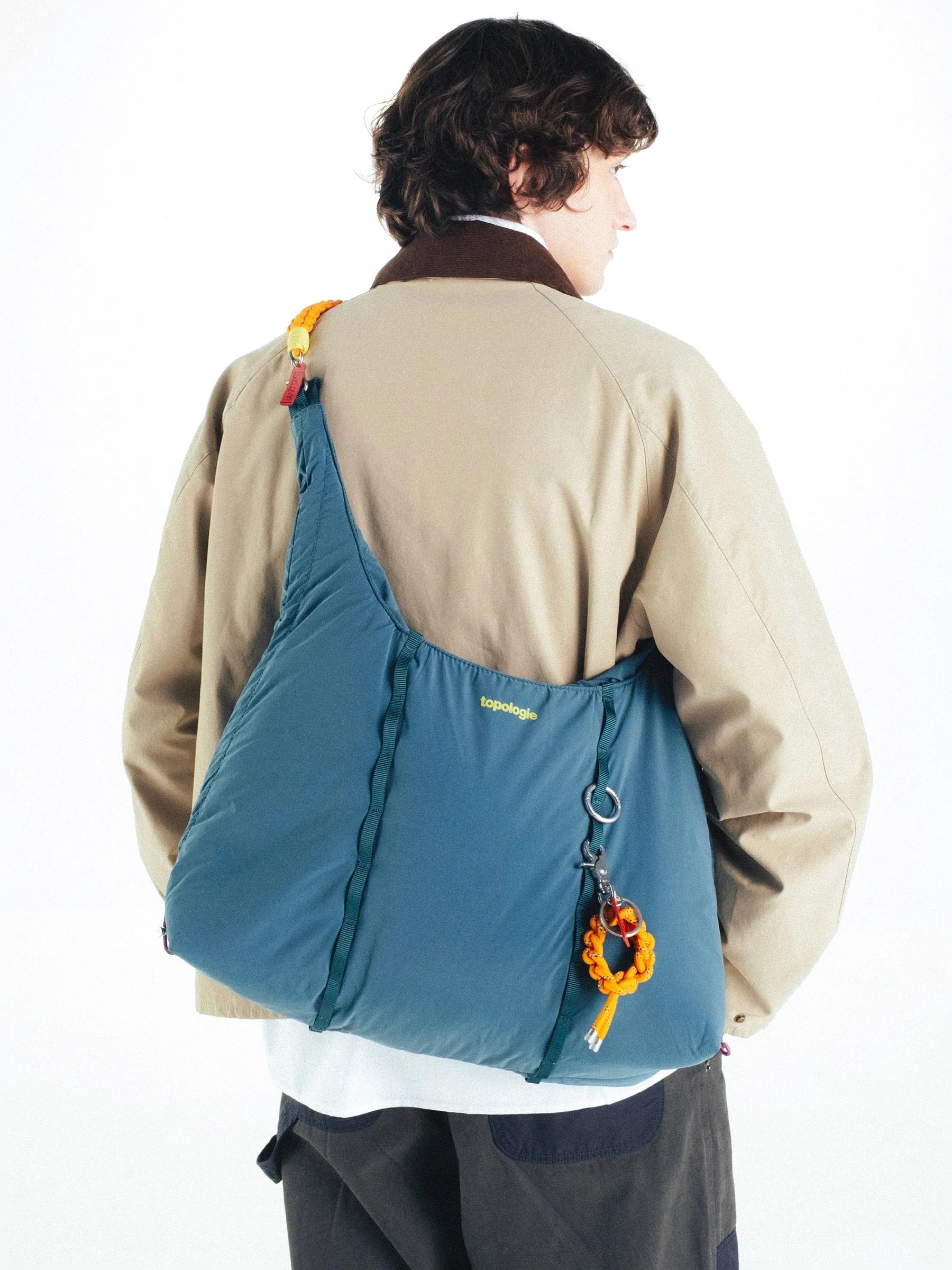 Blauwe tas cloud hobo medium – Tally-Ho