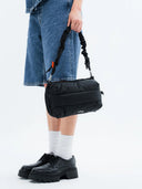Bottle sacoche large puffer black