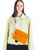 Groen hengsel puffer strap moss tech sateen