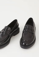 Zwarte loafers alex w