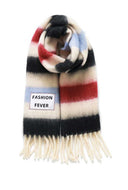 Sjaal met franje fashion fever