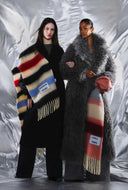 Sjaal met franje fashion fever