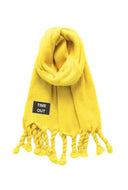 Gele xxl sjaal time out