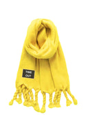 Gele xxl sjaal time out