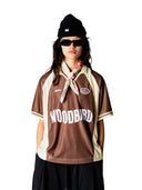 Bruine sports polo wbwaka