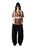 Bruine sports polo wbwaka