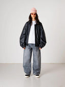 Grijze denim broek wbbrooke
