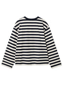 Donkerblauw gestreepte longsleeve wbjoul