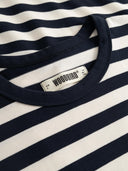 Donkerblauw gestreepte longsleeve wbjoul