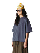 Oversized t-shirt met rugprint wbjuno tram tee