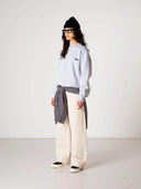 Licht grijze sweater wbcupe