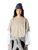 Lichtbeige t-shirt wbbalo sea tee