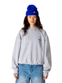 Lichtgrijze sweater wbcupe lion crew