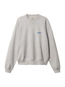 Lichtgrijze sweater wbcupe lion crew