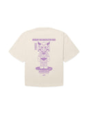 Oversized t-shirt met rugprint wbjuno action tee