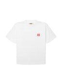 Wit t-shirt met rugprint wbbalo hk tee