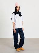 Wit t-shirt wbbalo space tee