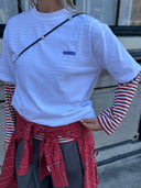 Wit t-shirt wbbalo sea tee