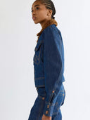 Denim super raw jacket