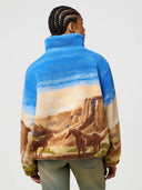 Relaxed transitional fleece jas