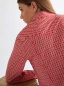 Rood geruit western shirt