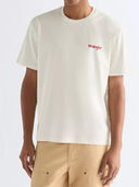 T-shirt met backprint vintage tee